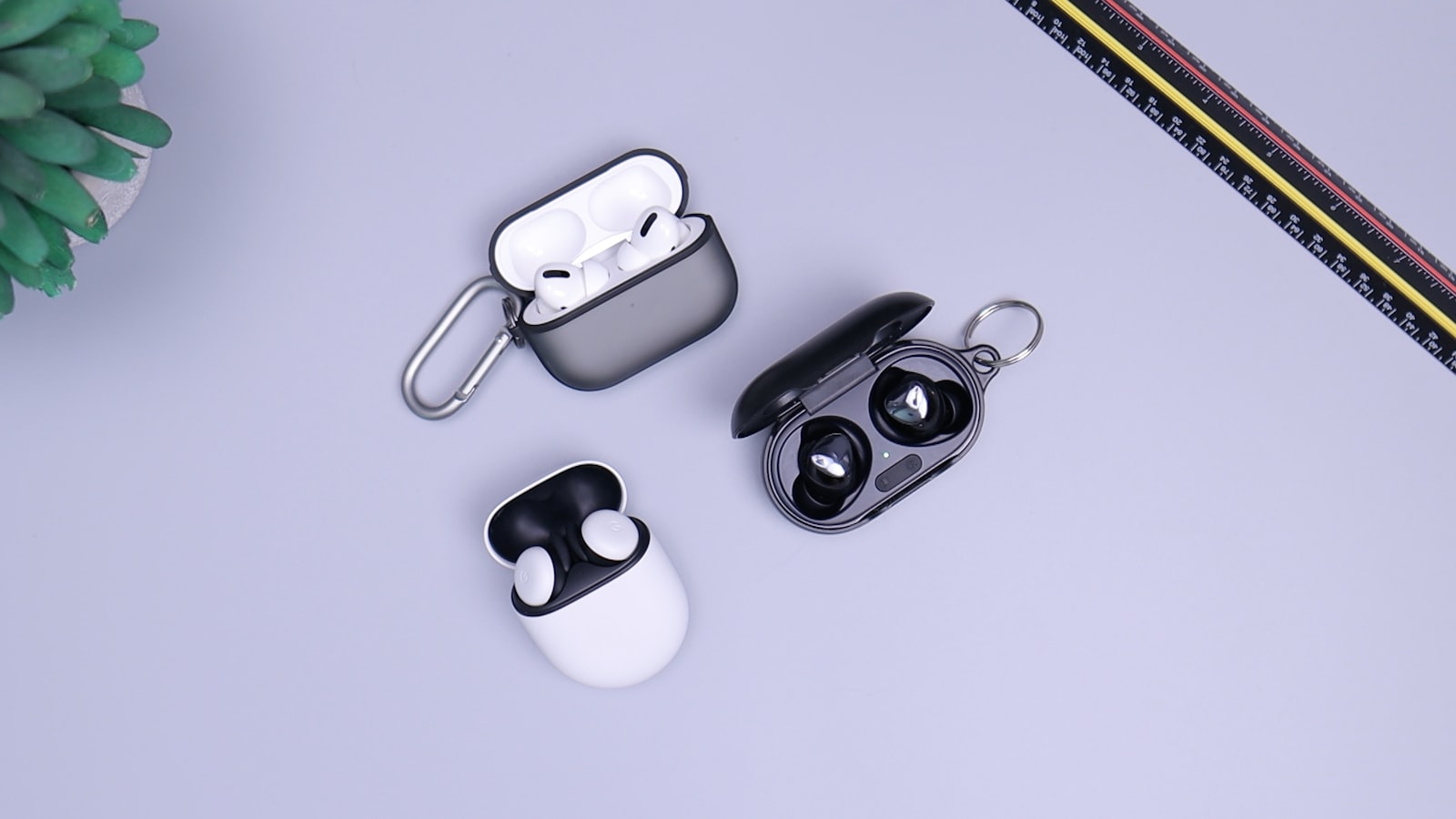 Assorted silicone and foam ear tips